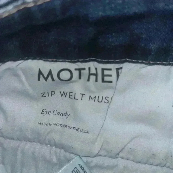 Mother Denim Jeans- zip welt muse in eye candy - Picture 3 of 5